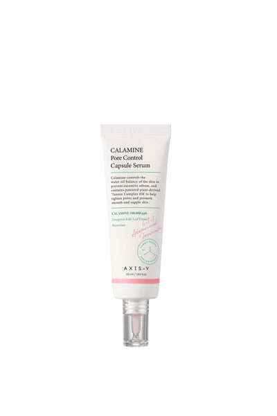 AXIS-Y CALAMINE Pore Control Capsule Serum | 50ml / 1.69 fl. Oz. | Pore Minimizer | Pore Skin Care | Pore Tightening Serum | KBeauty