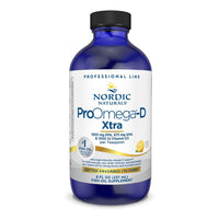 Thumbnail for Nordic Naturals ProOmega-D Xtra Liquid, Lemon Flavor - 8 oz - 3400 mg Omega-3 + 1000 IU D3 - High-Potency Fish Oil - EPA & DHA - Brain, Eye, Heart, & Immune Health - Non-GMO - 48 Servings