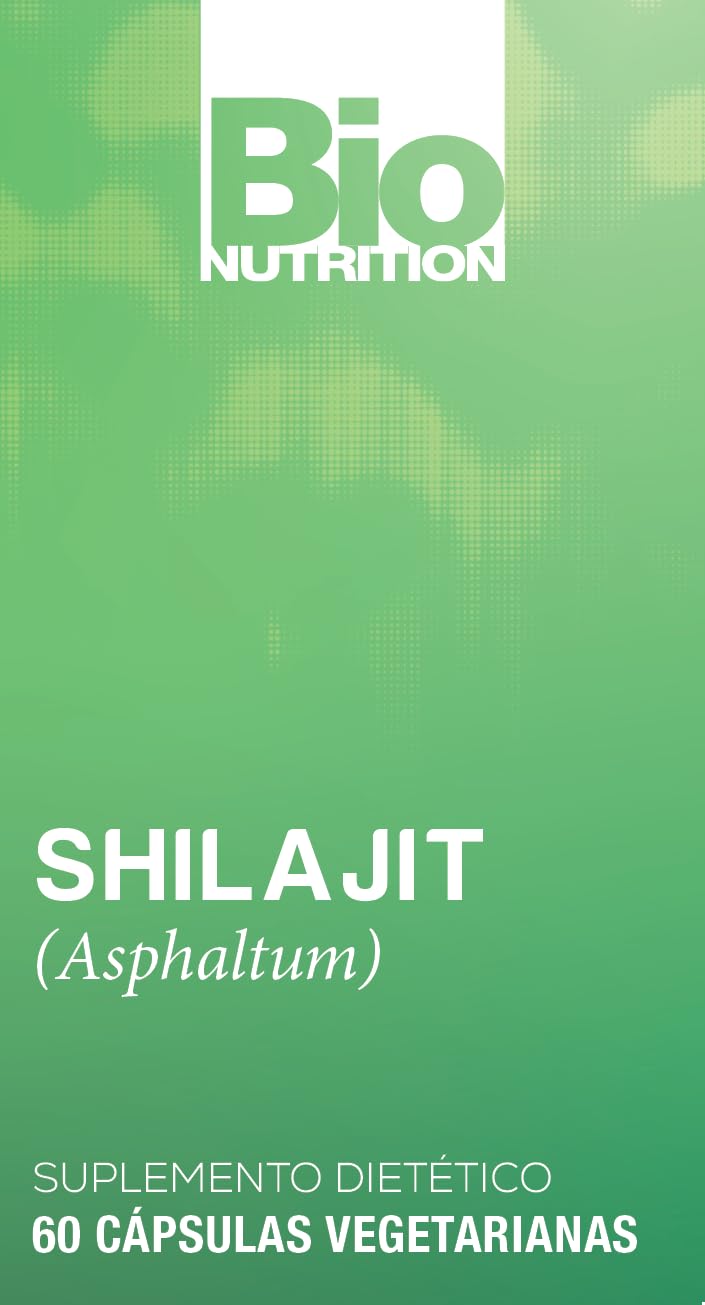 Bio Nutrition Shilajit (Asphaltum), 60 Vegetarian Capsules (500 mg per Capsule)