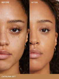 Thumbnail for ILIA - True Skin Serum Foundation | Non-comedogenic, Cruelty-Free, Vegan, Weightless Feel, Buildable Coverage, Safe For Sensitive Skin (Catalina SF7)