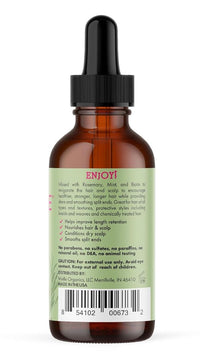 Thumbnail for Mielle Organics Rosemary & Mint Hair Oil - Strengthening Biotin Oil Infused Frizzy & Damaged Hair Care - Split Ends & Dry Scalp Treatment to Support Longer, Healthier Strands, 2 Ounce