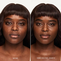 Thumbnail for Summer Fridays Sheer Skin Tint - Skin Tint with Hyaluronic Acid - Helps Diminish Uneven Skin Tone - Sheer to Light Coverage - Shade 8 - Medium Deep with Neutral Warm Undertones (1 Fl Oz)