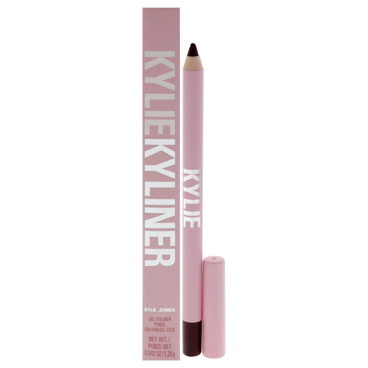 Kylie Cosmetics Gel Eyeliner Pencil - 007 Matte Plum for Women - 0.04 oz Eyeliner
