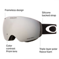 Thumbnail for Oakley Flight Deck M Matte Black w/PRIZM Snow Black Iridium