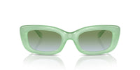 Thumbnail for Coach Sunglasses HC 8390 U 5807I7 Cr610 Milky Mint Green Blue Gr