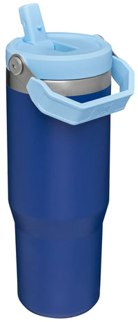 Thumbnail for STANLEY IceFlow Stainless Steel Tumbler - Vacuum Insulated Water Bottle for Home, Office or Car Reusable Cup with Straw Leak Resistant Flip Cold for 12 Hours or Iced for 2 Days, Lapis, 30OZ