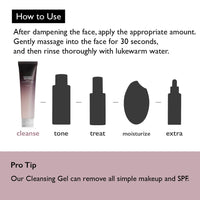 Thumbnail for HARUHARU wonder Black Rice Triple AHA Gentle Cleansing Gel 3.38 fl oz, Hydrating Cleansing gel, Gentle exfoliating, Vegan, Travel essentials