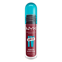 Thumbnail for NYX PROFESSIONAL MAKEUP Lip IV Hydrating Glossy Lip Stain with 12HR Hydration - Bubblegum Burst (Pink)