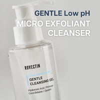 Thumbnail for ROVECTIN Aqua Cleansing Gel (Conditioning Cleanser) Hydrating pH Balanced Facial Wash for Sensitive, Dry Skin | No Stripping, Fragrance-Free | Vegan, Korean Skincare (5.9 fl. oz)