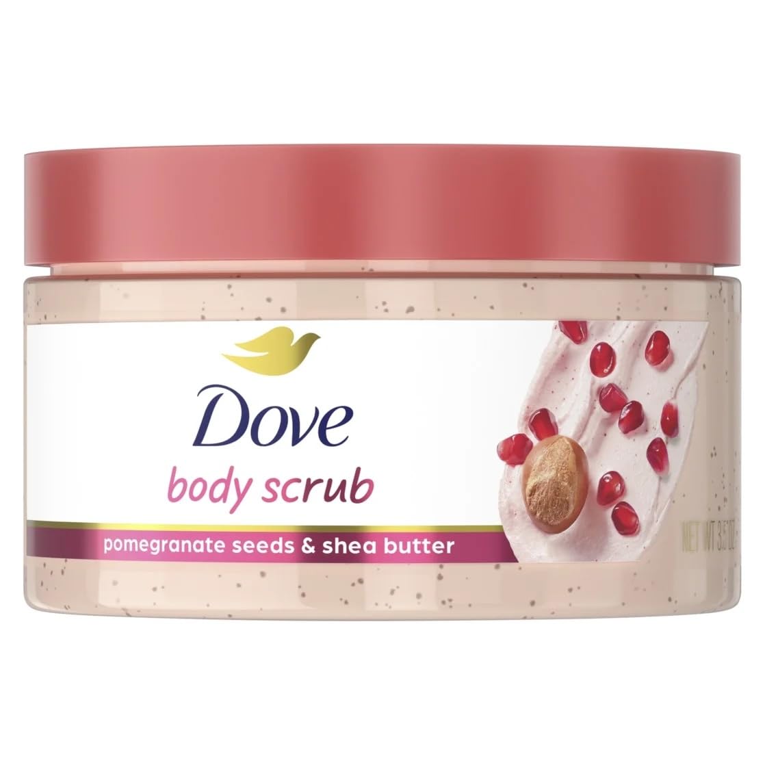 Dove Limited Edition Merry Berry Set Pomegranate & Hibiscus Rejuvenating Body Wash & Scrub, 2 Count