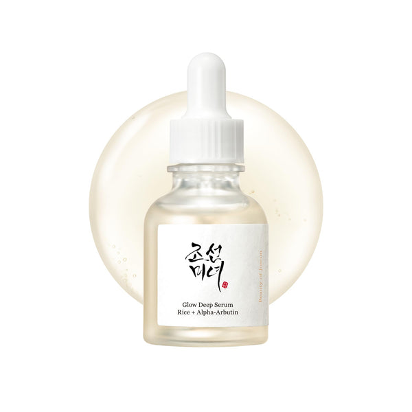 Beauty of Joseon Glow Deep Serum Rice Alpha-Arbutin for Uneven Dull Skin Tone, Daily Korean Skin Care for Men and Women 30ml, 1 fl.oz