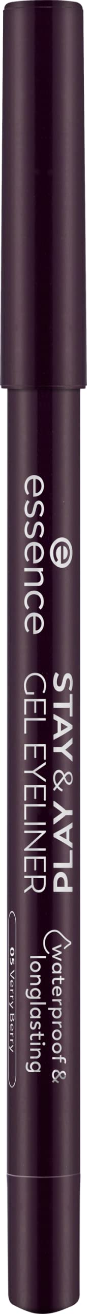 Thumbnail for essence | Stay & Play Gel Eyeliner | Super Soft Gel-like Texture | Waterproof & Longlasting | Vegan & Cruelty Free (05 Verry Berry)
