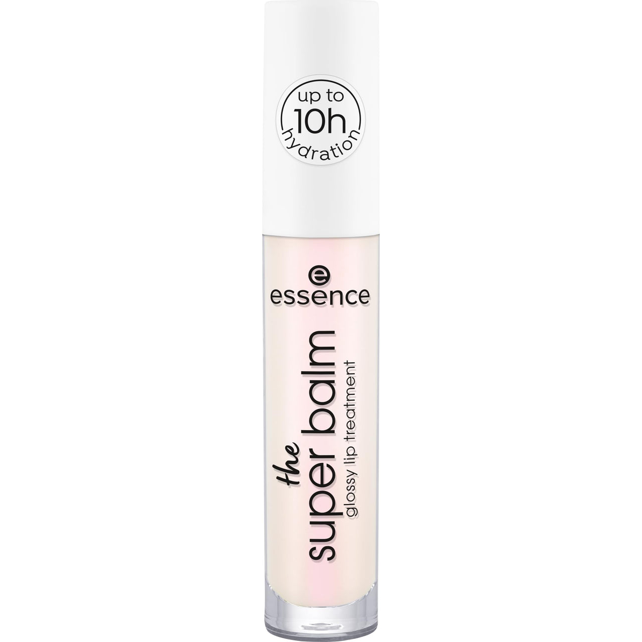 essence | The Super Balm Glossy Lip Treatment | 10 Hour Hydrating Lip Balm for Glossy Finish with Shea Butter & Vitamin E | Vegan & Cruelty Free