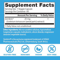 Thumbnail for Doctor's Best Calm with Zembrin, Stress & Mood Support, 25mg Veggie Caps, 60Count