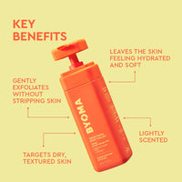 Thumbnail for BYOMA Smoothing Body Polish - For Breakouts & Textured Skin - Exfoliating Body Scrub with PHA & Panthenol - Restores Skin Barrier & Soothes Inflammation - 10.14 fl oz