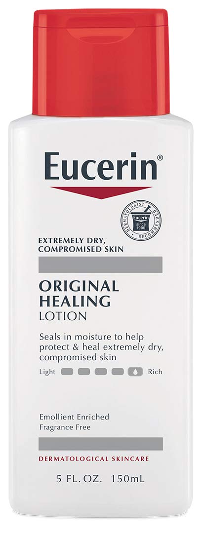 Eucerin Original Healing Lotion - Fragrance Free, Rich Lotion for Extremely Dry Skin - 5 Fl. Oz. Bottle