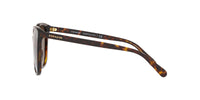 Thumbnail for Coach HC8271U Universal Fit Sunglasses, Dark Tortoise/Dark Brown, 57 mm