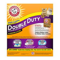 Thumbnail for Arm & Hammer Double Duty Clumping Cat Litter, 40lb Box