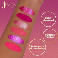 Thumbnail for Juvia's Place Palette The Sweet Pinks - Deep Fuchsia, Soft & Sweet Pink, Shades of 6, Pressed Pigments Palette, Professional Makeup, Pigmented Pan Palette, Makeup Palette for Color & Shine