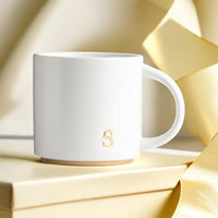 Thumbnail for COLLECTIVE HOME - Monogram Ceramic Mugs, 15 oz Golden Initial Coffee Cups, Elegant Alphabet Tea Mugs, Elegant Personalized Mug with Gift Box, Luxurious Cups for Office and Home (s)