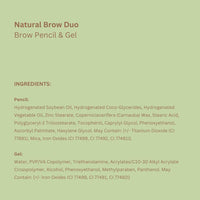 Thumbnail for Pixi Natural Brow Duo - Natural Blonde, Precision Pencil & Tinted Gel, Waterproof Brow Shaper for All-Day Hold, Paraben-Free, 0.2oz