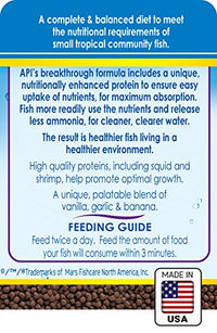 Thumbnail for API TROPICAL MINI PELLETS Mini Sinking Pellets Fish Food 1.7-Ounce Container