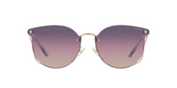 Thumbnail for Coach HC7151D Sunglasses, Shiny Rose Gold/Transparent Purple, 63 mm