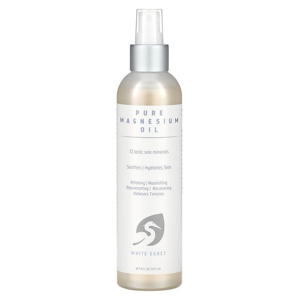 White Egret Pure Magnesium Oil, 8-Ounce