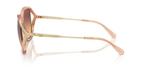 Thumbnail for COACH Sunglasses HC 8396 U 556178 Cr620 Transparent Champagne Ma