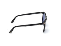 Thumbnail for Tom Ford FLETCHER FT 0832 Shiny Black/Blue 57/15/145 men Sunglasses