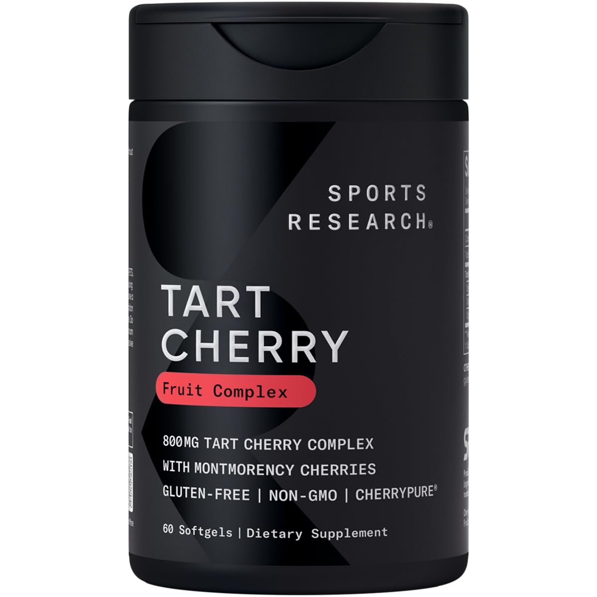 Sports Research® Recovery Matrix - Creatine Monohydrate + CherryPure® Tart Cherry Fruit Complex 800mg · Gain Lean Muscle · Improve Performance and Strength · Support Workout Recovery