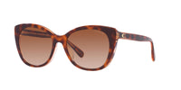 Thumbnail for Coach HC8365U Universal Fit Sunglasses, Tortoise/Transparent Pink/Brown Pink Gradient, 55 mm
