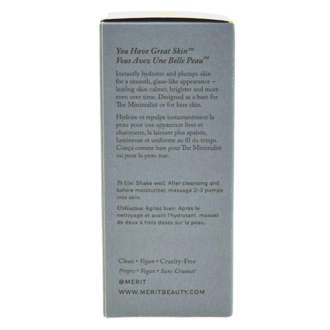 MERIT Great Skin Instant Glow Serum with Niacinamide and Hyaluronic Acid 1.69 oz / 50 ml