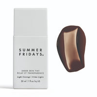 Thumbnail for Summer Fridays Sheer Skin Tint - Skin Tint with Hyaluronic Acid - Helps Diminish Uneven Skin Tone - Sheer to Light Coverage - Shade 10 - Rich Deep with Neutral Undertones (1 Fl Oz)