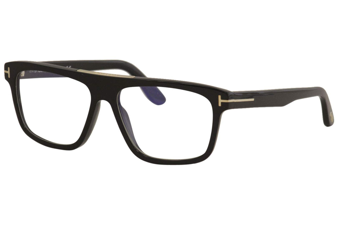 Sunglasses Tom Ford FT 0628 Cecilio- 02 001 shiny black, Shiny Black/ Blue Block Lenses, 57/15/145