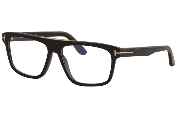 Sunglasses Tom Ford FT 0628 Cecilio- 02 001 shiny black, Shiny Black/ Blue Block Lenses, 57/15/145