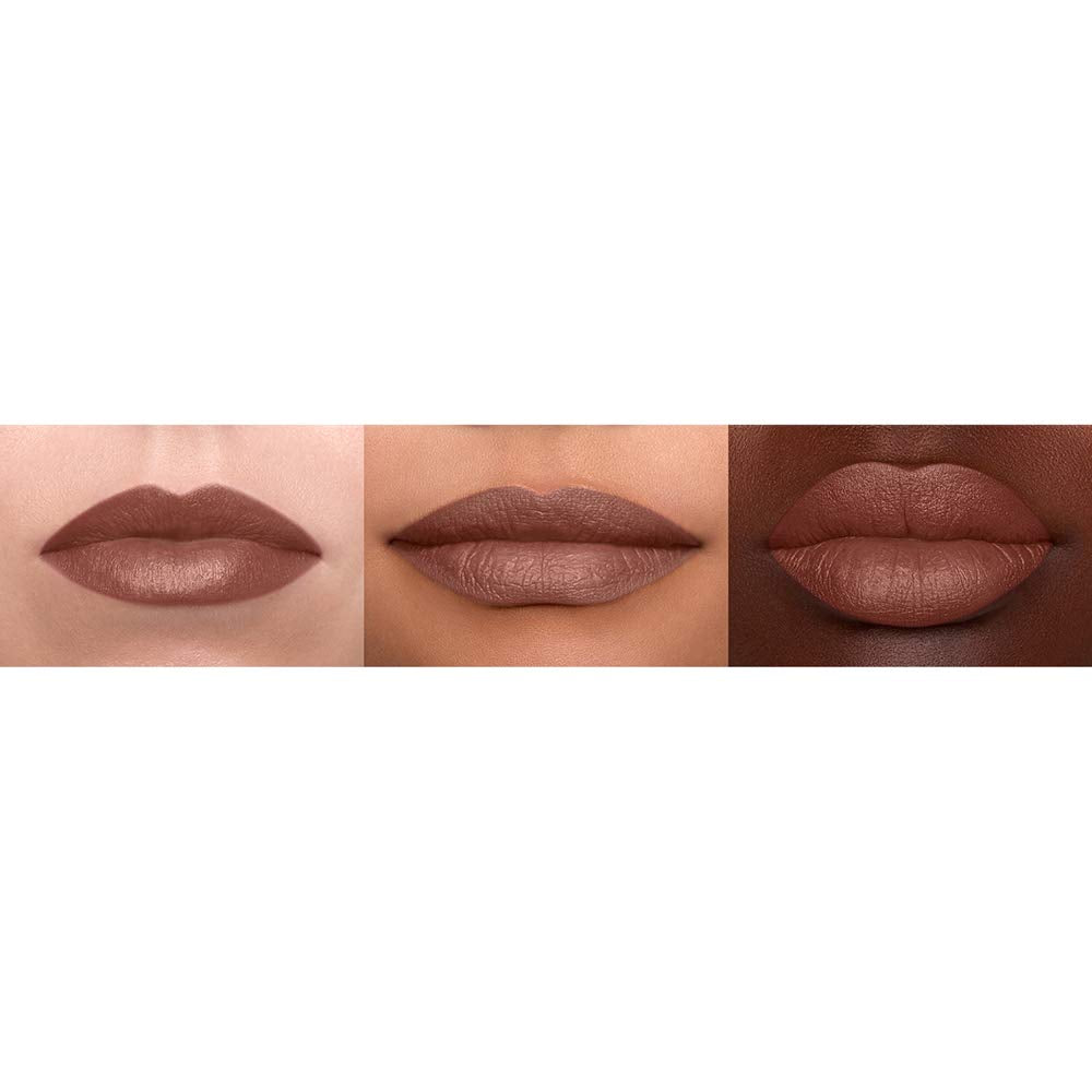NYX PROFESSIONAL MAKEUP Suede Matte Lipstick, Vegan Formula - Free Spirit (Medium Nude with Pink)