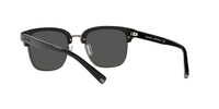 Thumbnail for Coach HC8326 Sunglasses, Black/Gunmetal/Dark Grey Solid, 52 mm