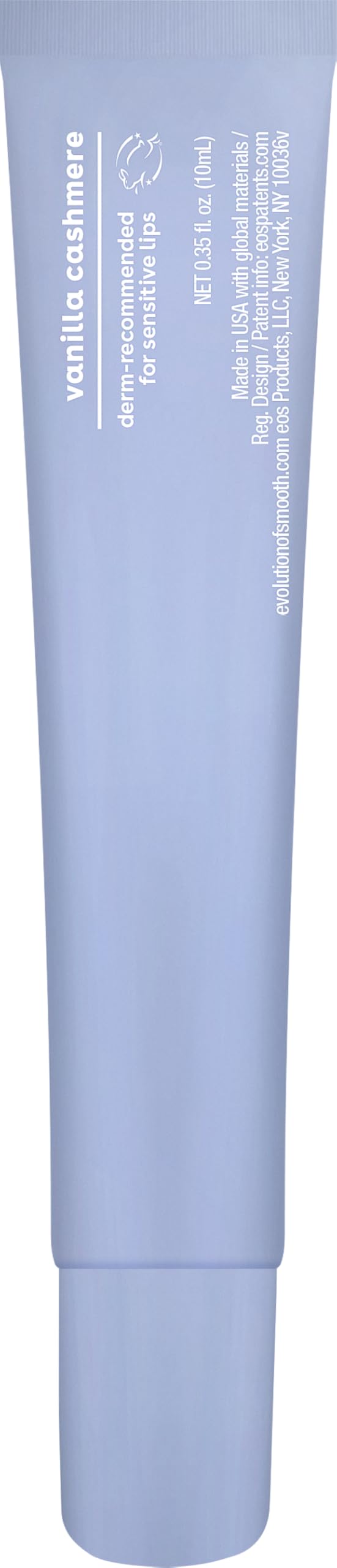 eos Cashmere Lip Butter - Vanilla Cashmere, Plumping Peptides, Smoothing, eos Lip Butter, Shea Butter, Lip Mask, Lip Moisturizer, Soft Lips, 0.35 fl oz