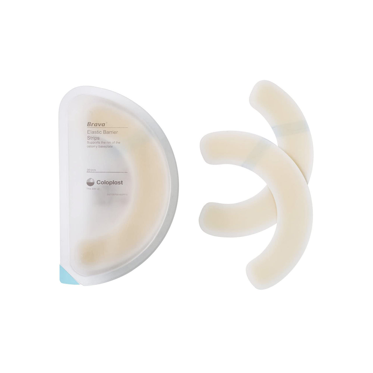 Brava 120700 Barrier Strips, 5Long, Elastic, Box of 20