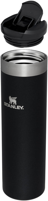 Thumbnail for Stanley AeroLight Transit Bottle 20 oz | Locking Drink Through Lid | Leak Resistant Water Bottle or Coffee Travel Mug | Lightweight Insulated Stainless Steel | BPA-Free | Black Glimmer
