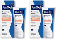 Thumbnail for PanOxyl PM Balancing Repair Moisturizer with Niacinamide, Ceramides and Cica, Hydrating Face Moisturizer, Acne Prone Skin and Dry Skin, Non-Comedogenic Night Face Moisturizer, 3 oz (Pack of 2)