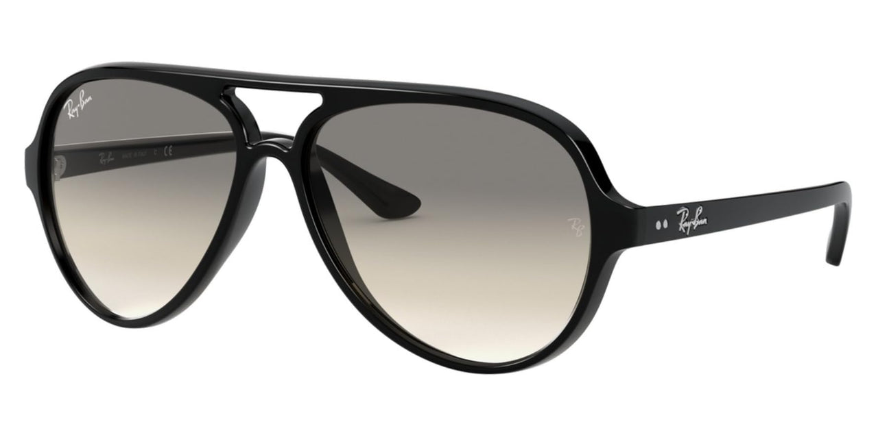 Ray-Ban RB4125 CATS 5000 Classic Pilot Sunglasses With Eyewear Kit Bundle - Adjustable Nose Pads - Ideal Formal and Casual Wear Retro Sunglasses