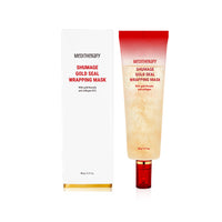 Thumbnail for Shumage Gold Seal Wrapping Mask - Collagen Peel Off Face Mask for Glass Skin - Overnight Mask with Gold Threads for Hydrating and Tightening - Long-lasting Elasticity and Radiant Glow - 3.17 oz.