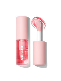 Thumbnail for SHEGLAM Jelly Wow Hydrating Non-Sticky Lip Oil Moisturizing Plumping Lip Gloss - Berry Involved