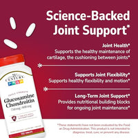 Thumbnail for 21st Century Glucosamine Chondroitin 750/600mg - Triple Strength, Tablets, 150 Count