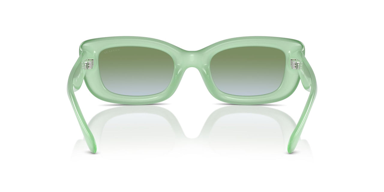 Coach Sunglasses HC 8390 U 5807I7 Cr610 Milky Mint Green Blue Gr