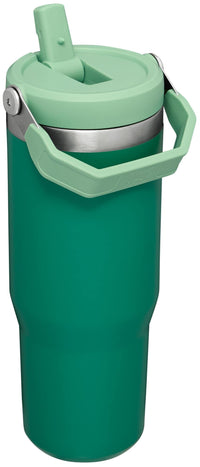 Thumbnail for Stanley IceFlow Stainless Steel Tumbler - Vacuum Insulated Water Bottle for Home, Office or Car Reusable Cup with Straw Leak Resistant Flip Cold for 12 Hours or Iced for 2 Days, Alpine, 30oz