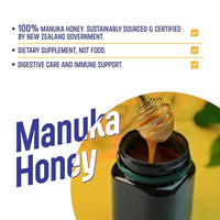 Thumbnail for ManukaGuard® Medical Grade Manuka Honey MGO 400+ | 100% Authentic New Zealand Manuka Honey | Healing Honey for Immunity Boost | 8.8 oz