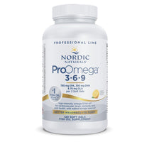 Thumbnail for Nordic Naturals ProOmega 3-6-9, Lemon Flavor - 120 Soft Gels -1360 mg Omega-3 - EPA & DHA with Added GLA - Healthy Skin, Cognition, Positive Mood - Non-GMO - 60 Servings
